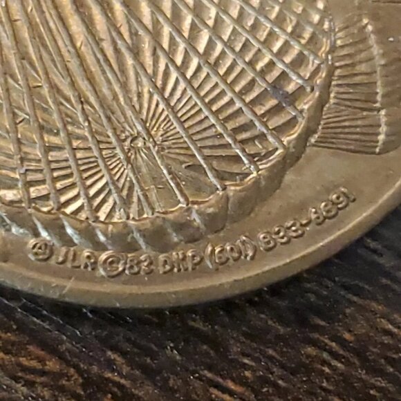 18th / XVIII Airborne Corps Vintage 1983 Army Challenge Coin / Gold Plated - Picture 11 of 14